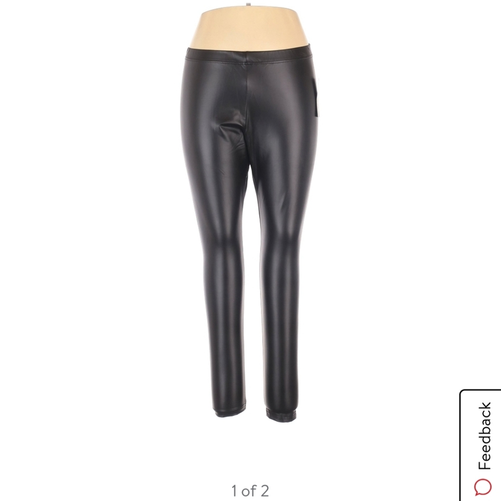 Eye candy faux leather pants size 3XL.